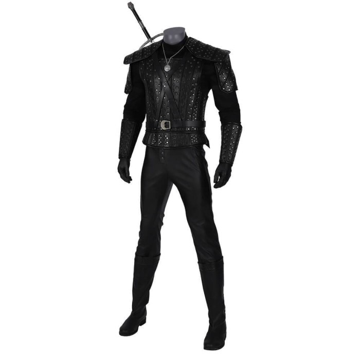 The Witcher 3 Geralt Of Rivia Costume Christmas Halloween Cosplay Costumes For Men Adult