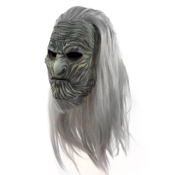Game Of Thrones 8 Scary The White Walkers Night King Zombie Cosplay