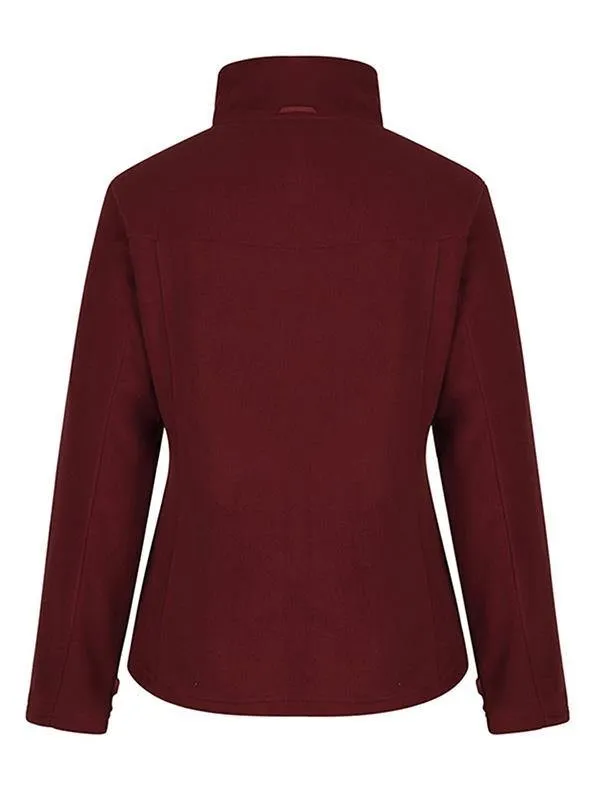 Women'S Zip Up Fuzzy Polar Fleece Jacket Coat