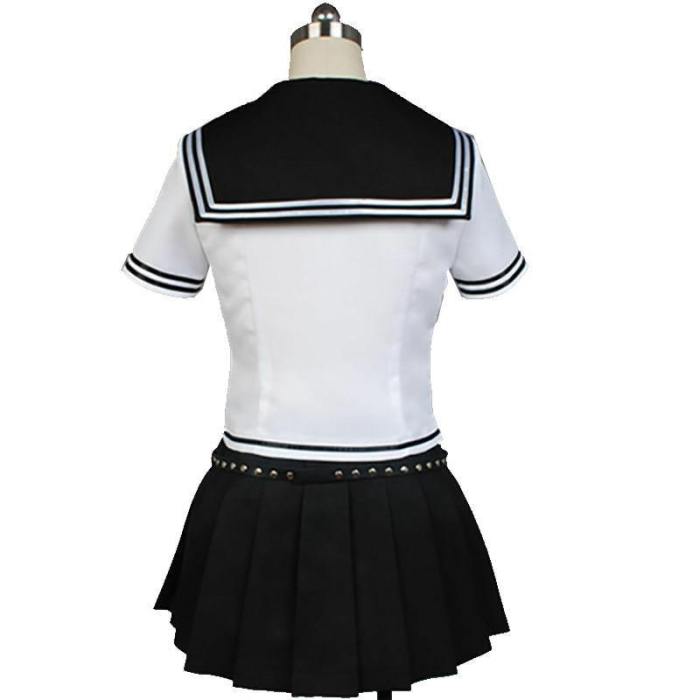 Anime Danganronpa Ibuki Mioda Girls Punk School Sailor Uniform Costumes