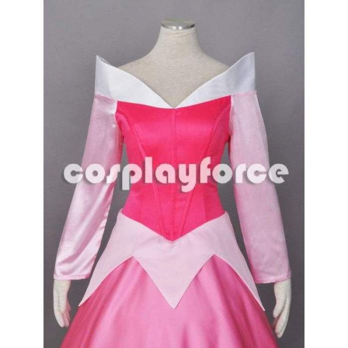 Sleeping Beauty Princess Aurora Cosplay Costume