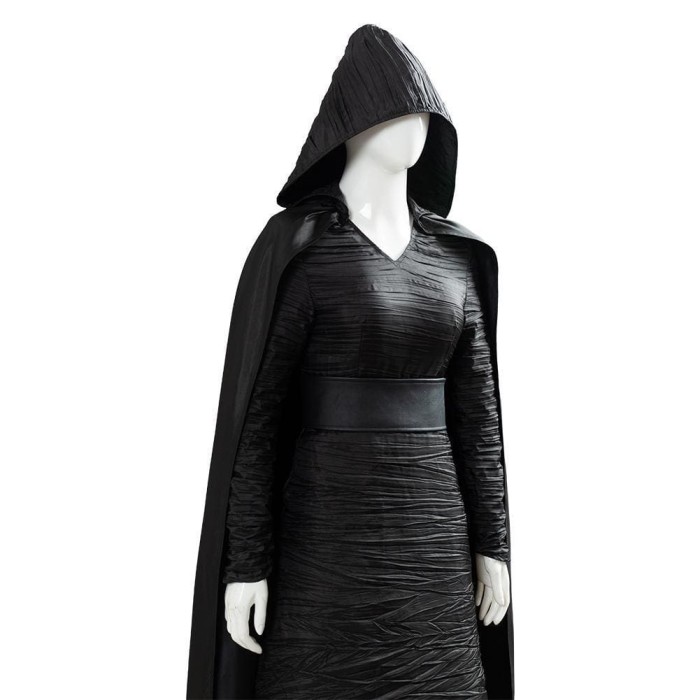 Star Wars: The Rise Of Skywalker Dark Side Rey Cosplay Costume