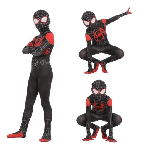 Kids Spiderman Spider-Man: Into The Spider-Verse Miles Morales Suit