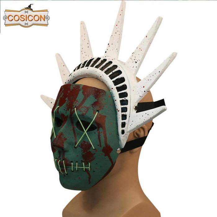 The Purge 3 Election Year Goddess Full Face Resin Adults Mask Halloween Cosplay Helmet