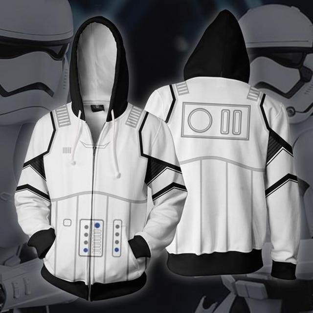 Star Wars Darth Vader Men Sweatshirts Hoodie Cosplay Costume Jackets Zipper Hoded