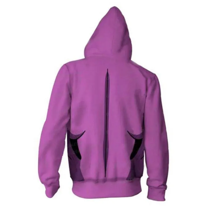 Unisex Giorno Giovanna Hoodies Jojo'S Bizarre Adventure Golden Wind Zip Up 3D Print Jacket Sweatshirt