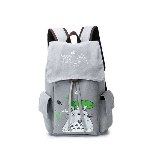 Anime Comics Totoro Drawstring Backpack