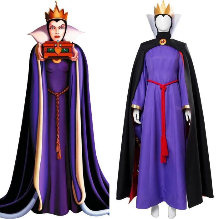 Movie The Snow White Evil Queen Cosplay Costume