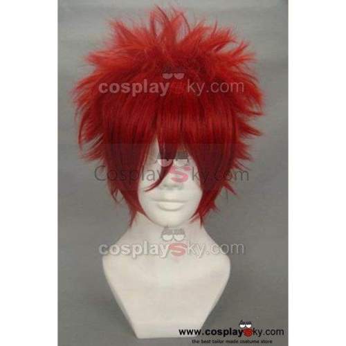 One Piece Eustass  Captain  Kid Cosplay Wig