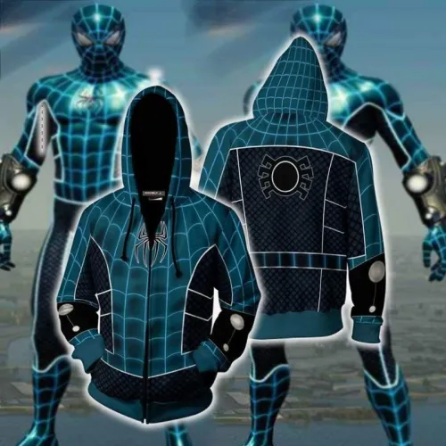 Spider-Man Hoodie - Zip Up Hoodie