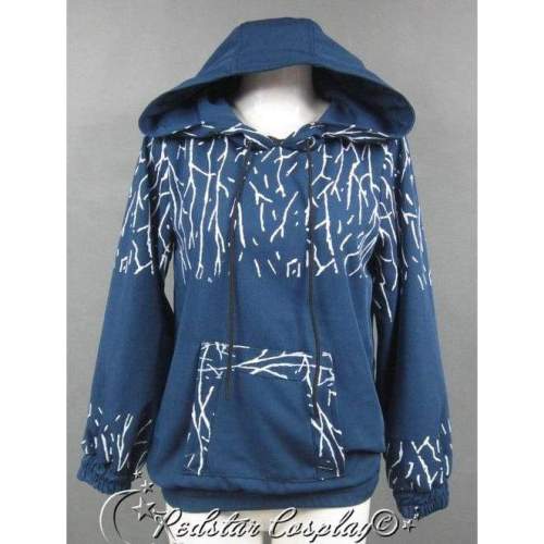 Rise Of The Guardians Jack Frost Hoodie Printing Jacket Costume Cosplay Hooded Sweatshirt - Custom-made in any size