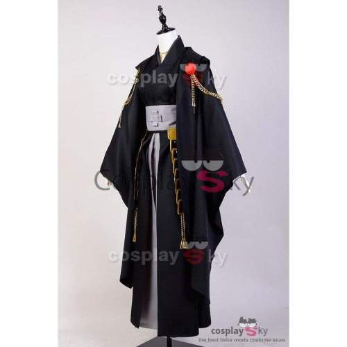 Touken Ranbu Tsurumaru Kuninaga (Black) Uniform Cosplay Costume