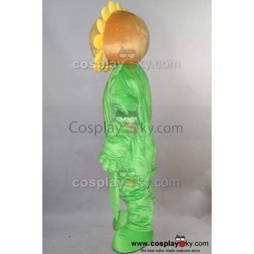 Sunflower Of Plants Vs. Zombies Pvz Mascot Costume Adult Size