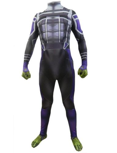 Avengers 4 Endgame Hulk Superhero Robert Bruce Banner Cosplay Costume
