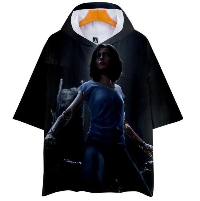Alita T-Shirt - Battle Angel Graphic Hoodie T-Shirt Csos982