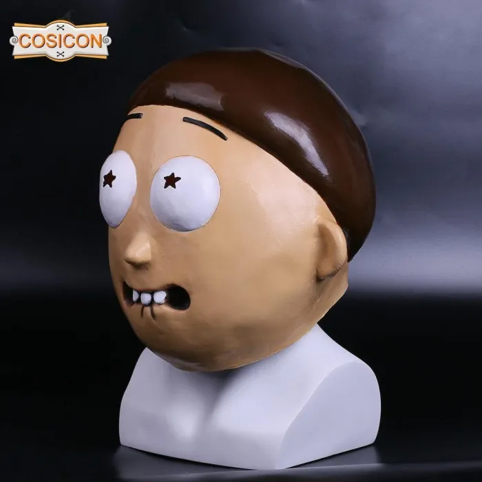Anime Rick And Morty Cosplay Morty Mask