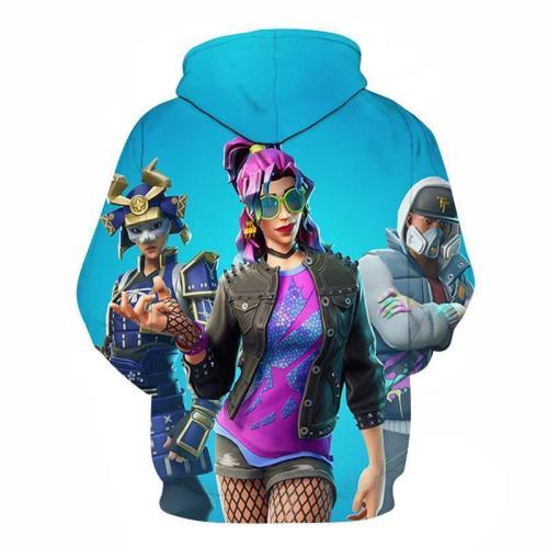 Fortnite Female Characters 3D - Sweatshirt, Hoodie, Pullover