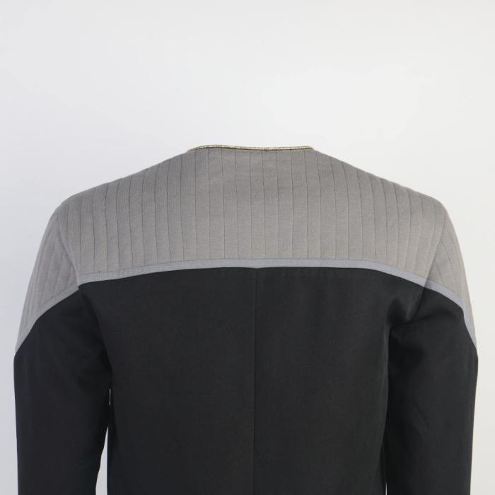 Star Trek  First Contact Deep Space Nine Nemesis Starfleet Admiral Uniform Jacket Cosplay Halloween Costume Adult St Prop