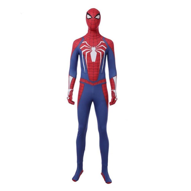 New Ps4 Insomniac Marvel'S Spider Man Suit Halloween Party Spiderman Costume