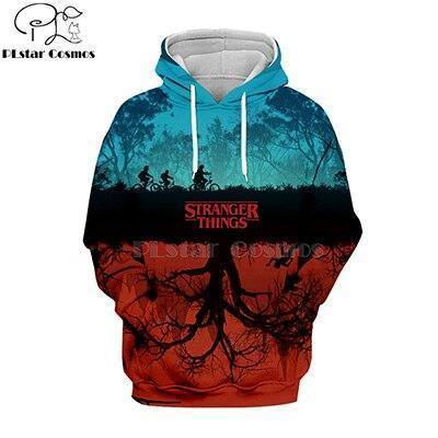 Plstar Cosmos  Stranger Things 3D Hoodies 3D  Shirt Sweatshirt  Autumn Winter Long Sleeve Harajuku Hip Hop Streetwear-6
