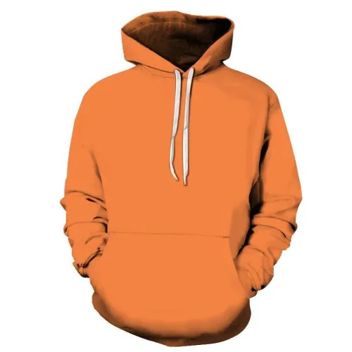Burnt Orange Color 3D - Sweatshirt, Hoodie, Pullover