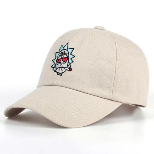 Animation Cosplay Costumes Rick And Morty Adjustable Baseball Cap Hat
