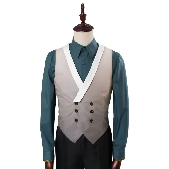 Fate/Grand Order Merlin Cosplay Costume Fgo Third Anniversary Outfit