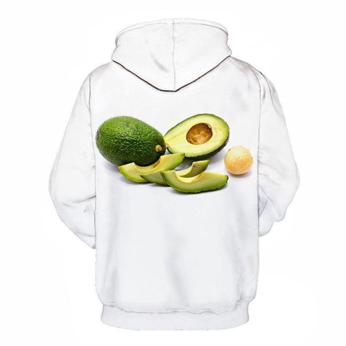 Avacado For Health 3D Sweatshirt Hoodie Pullover