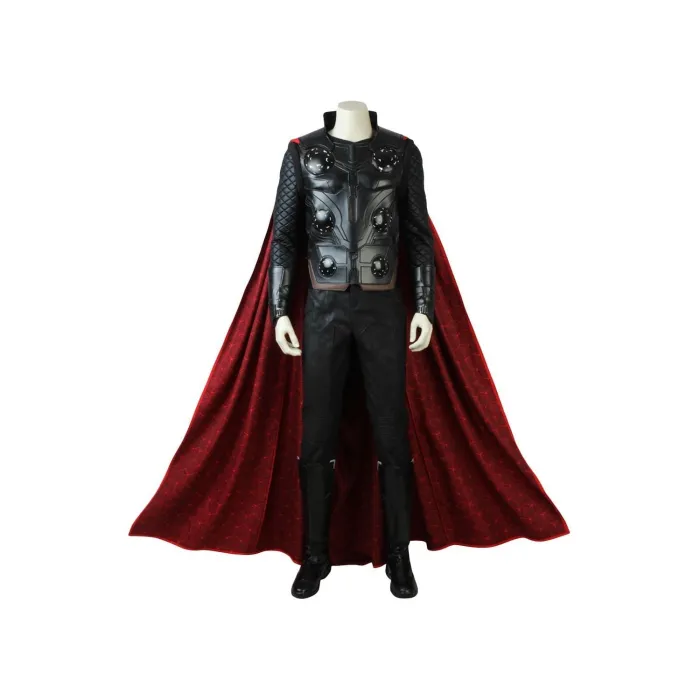 Marvel Avengers 3 : Infinity War Thor Outfit Suit Halloween Cosplay Costume Set