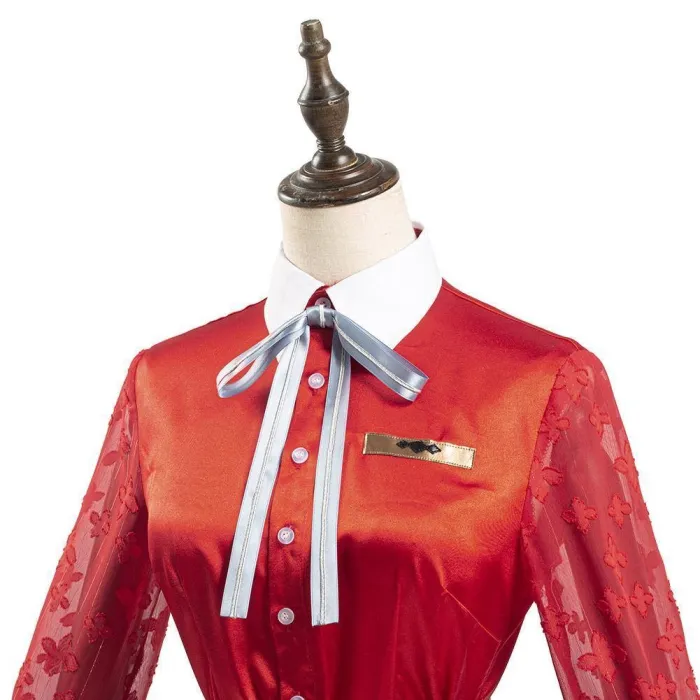 Game Fgo Fate Grand Order Ereshkigal Women Red Shirt Skirt Outfits Halloween Carnival Suit Cosplay Costume