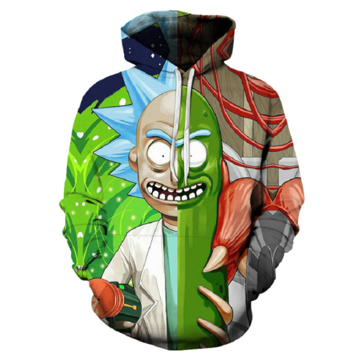 Rick And Morty Pullover Hoodie Csos858