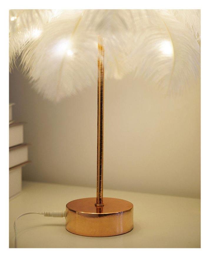 The Feather Table Lamp
