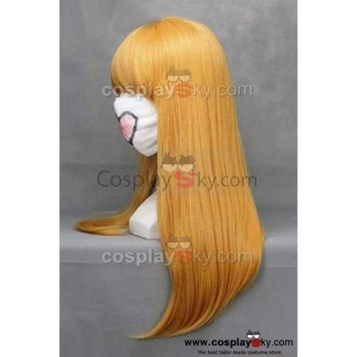 Fairy Tail Lucy Heartphilia Cosplay Wig Earthy Yellow 60Cm