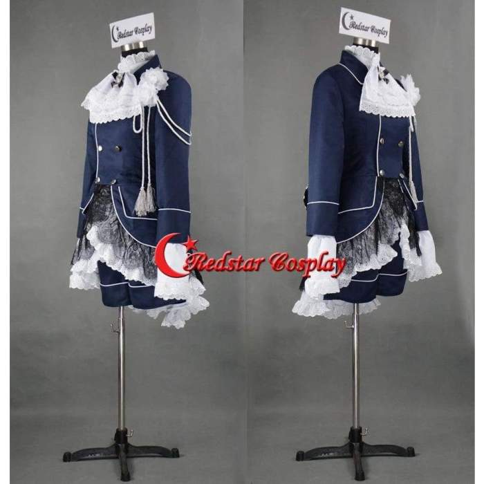 Black Butler Cosplay Ciel Phantomhive Dark Blue Costume Custom In Any Size
