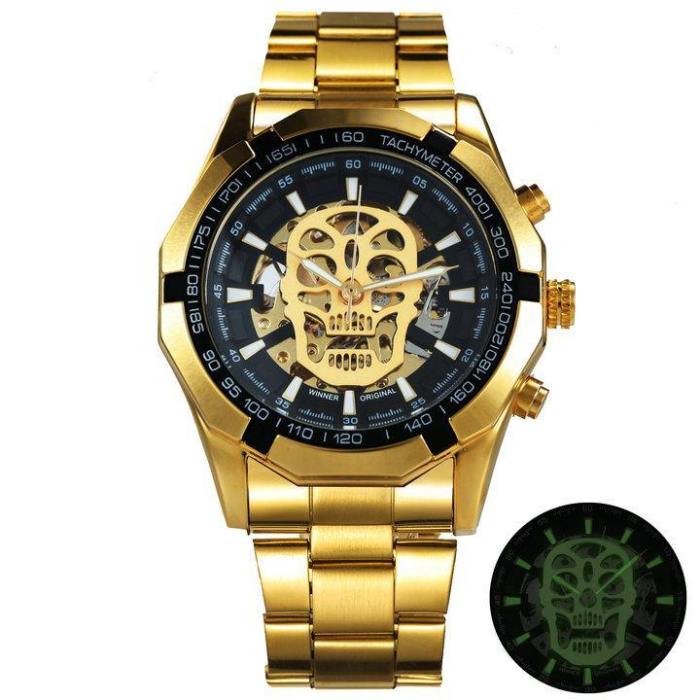 Steampunk Skull Luxury Watch