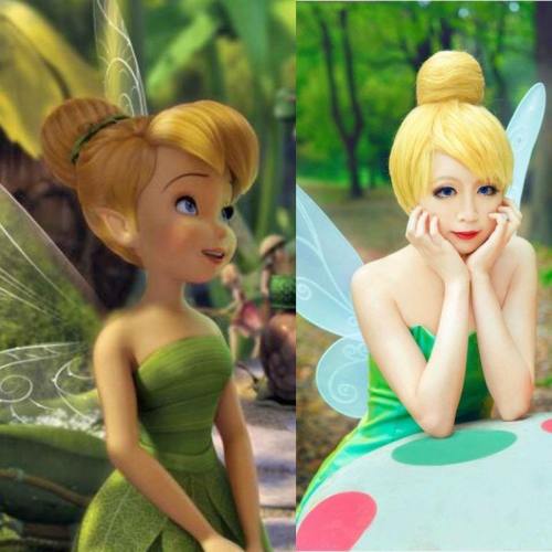 Fairy Tale Tinker Bell Cosplay Costume Princess Tinkerbell Dress Wig Wings Halloween Cosplay Party Women Sexy Stage Costume