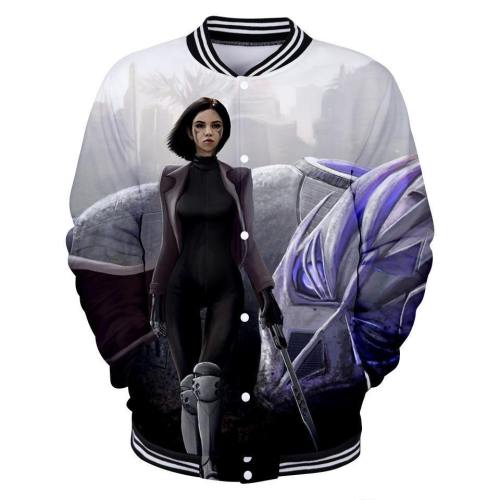 Alita Jacket - Battle Angel Baseball Jacket