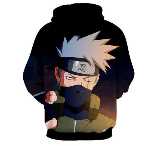 Naruto Hoodie - Kakashi Pullover Hoodie