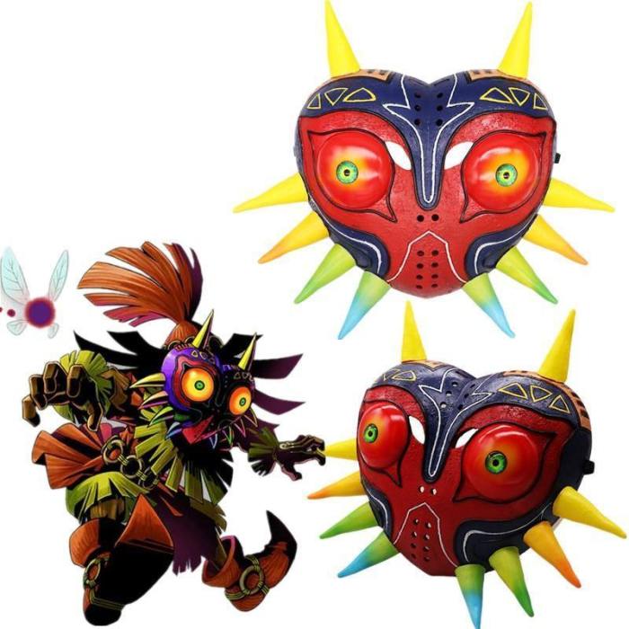 The Legend Of Zelda Majora'S Mask Helemt Costume Props Cosplay