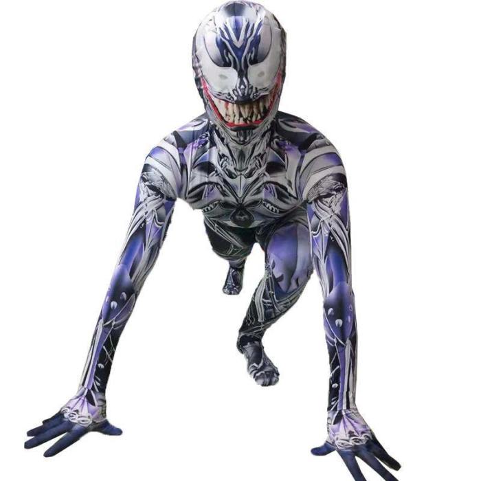Venom Cosplay Costume Adult Kid Cos Tights