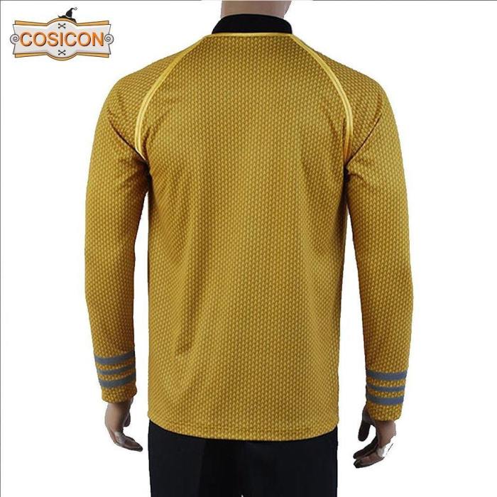 Star Trek Into Darkness Captain Kirk Uniform Shirt Cosplay Costume