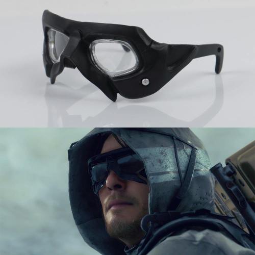 Cosplay Death Standing Sam Brifges Ludens Mask Sunglasses Cosplay Accessories Pvc Glasses Prop