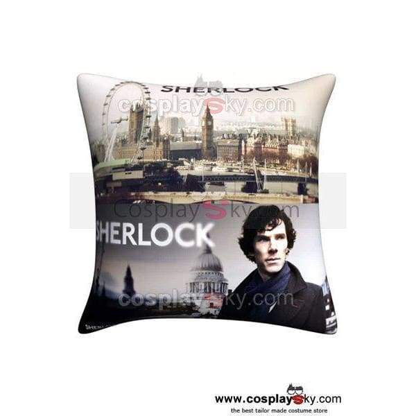 Sherlock Tv Series Sherlock Holmes And John Watson Throw Pillow