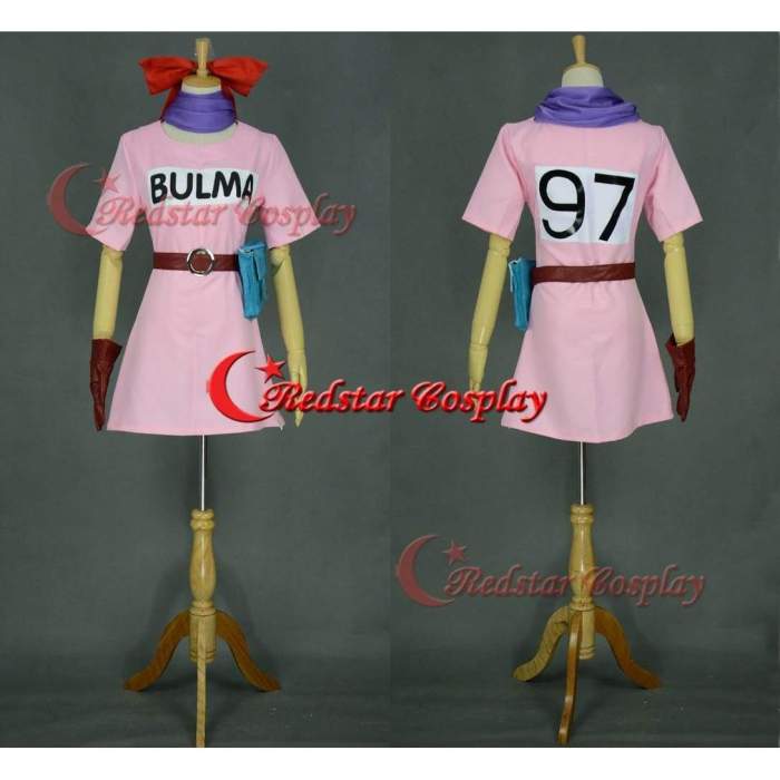 Bulma Brief Cosplay Costume From Dragon Ball Z Cosplay