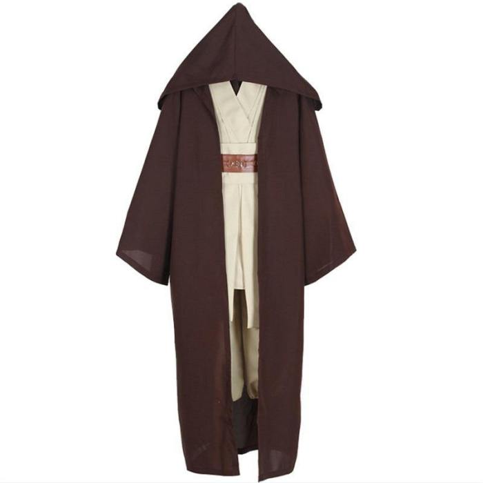 Star Wars Anakin Skywalker Jedi Warrior Cosplay Costume Darth Vader Cloak Adult Hooded Men'S Robe Cloak Gladiator Garment