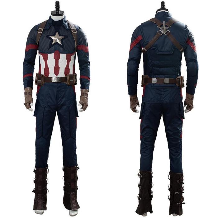 Avengers 4: Endgame Steverogers Captain America Cosplay Costume