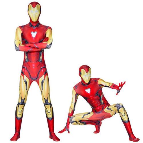 Iron Man Jumpsuit Costume The Avengers Cosplay Boys Halloween Costumes