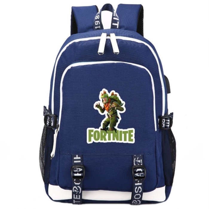 Game Fortnite Usb Student Backpack