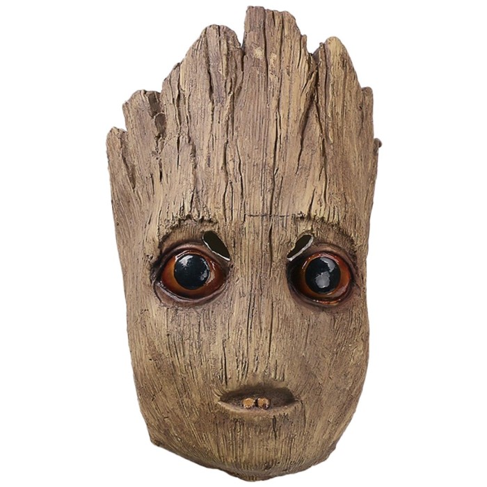 Avengers Infinity War Groot Latex Cosplay Mask Imitated Wooden Mask