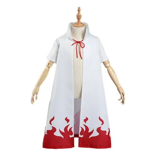 Naruto 4Th Hokage Namikaze Minato Kids Cloak Coat Halloween Carnival Suit Cosplay Costume